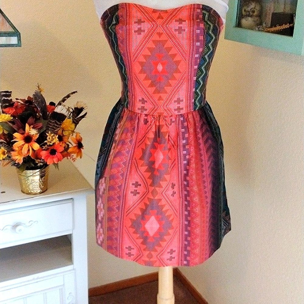Arizona Jean Co. Strapless Dress